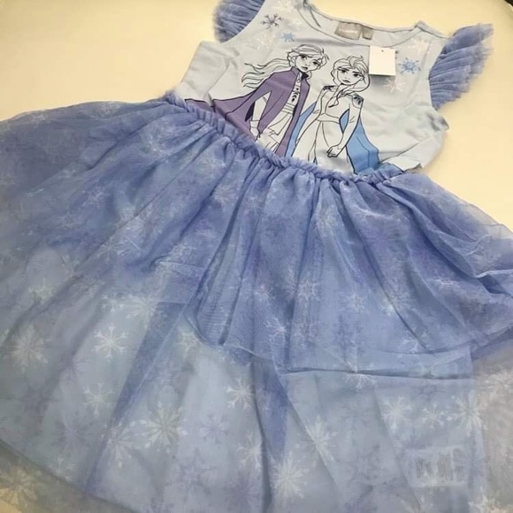 Disney Frozen Elsa Anna Cute Dress - Picture 4 of 8